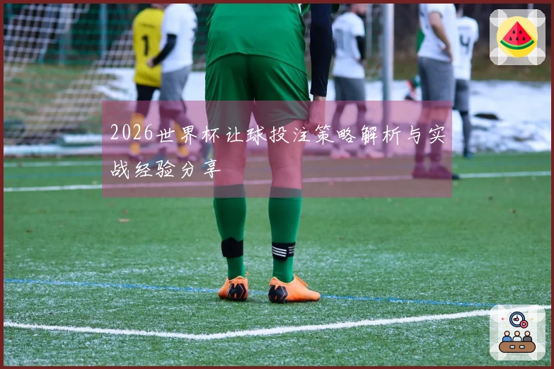 2026世界杯让球投注策略解析与实战经验分享